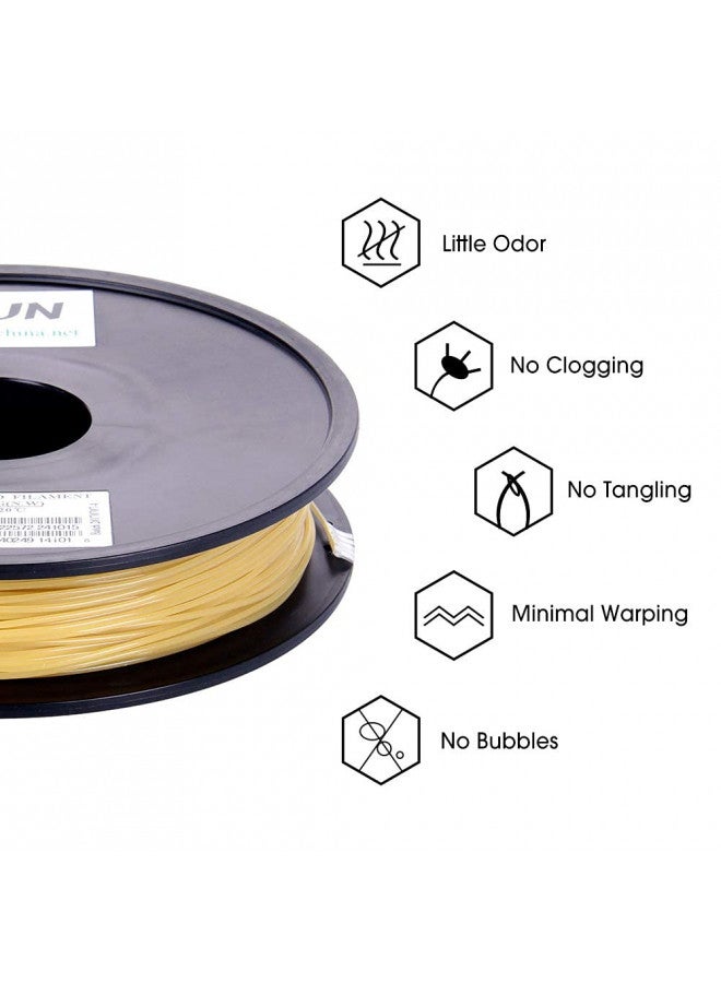 eSUN Water Soluble PVA Filament 1.75mm, 3D Printer Filament PVA, 0.5KG Spool 3D Printing Filament for 3D Printers, Natural - Image 2
