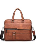 Mobcos Leather Bag Light Brown