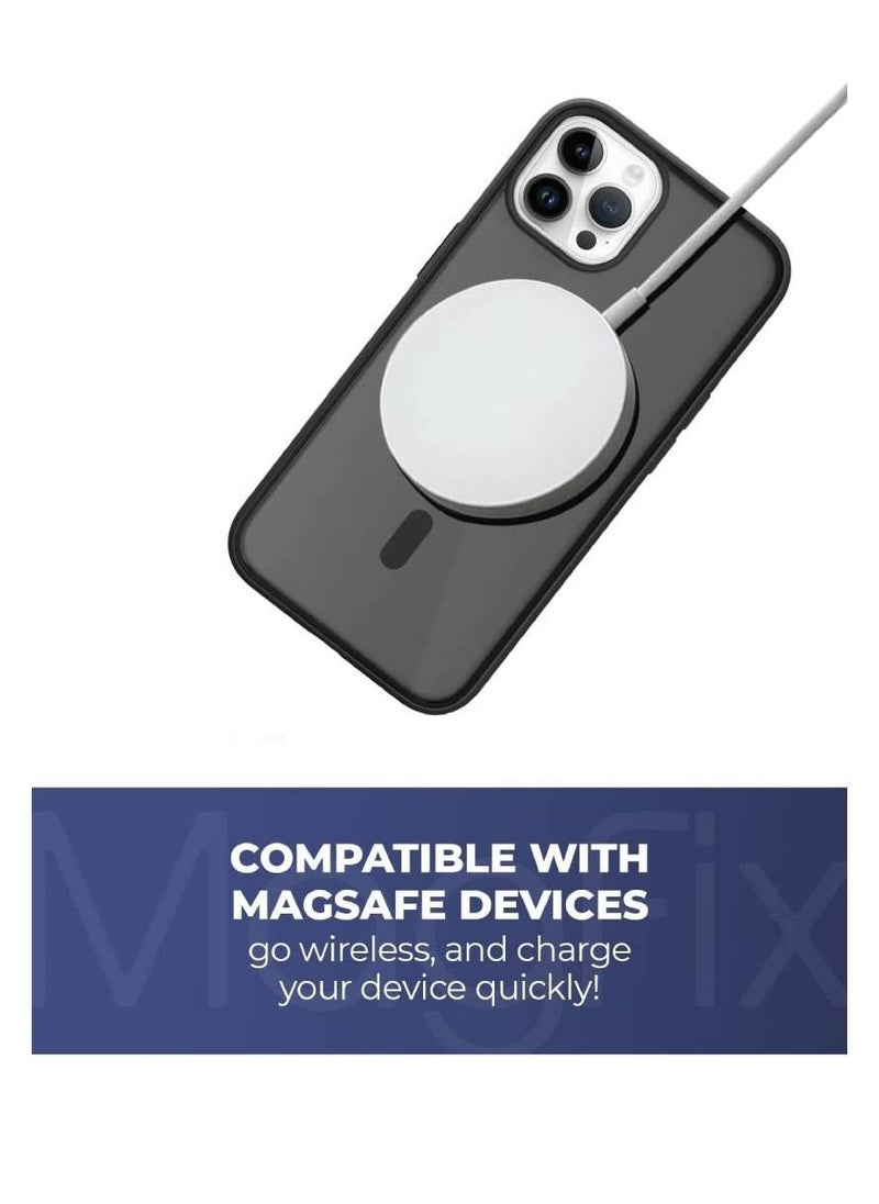 ZOOMEE - Shockproof Military-Grade Protection Classic Hybrid Magnetic MagSafe Designed Case Cover For Apple iPhone 14 Pro Max - Image 1