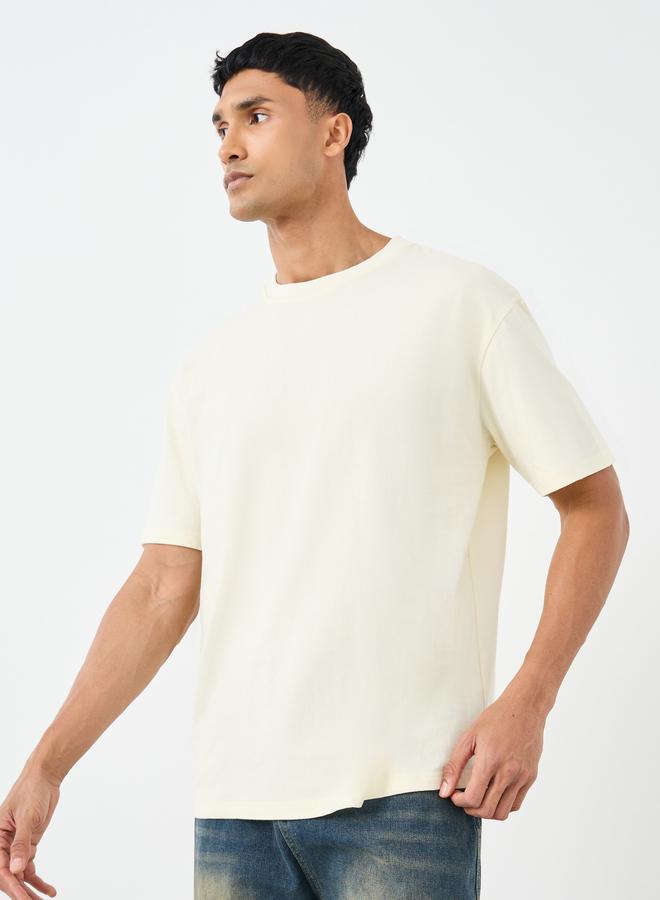 Styli Men Oversized Japanese Graphic Back Print T-Shirt - Image 3