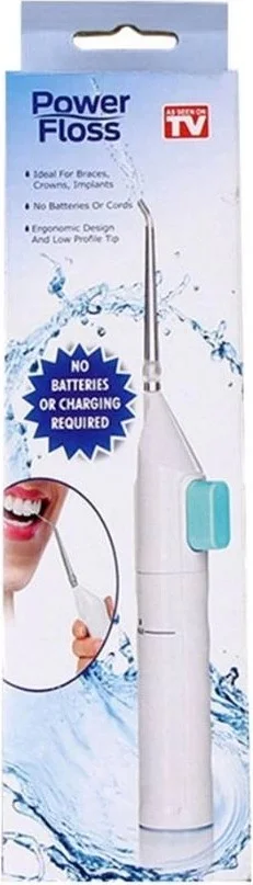 Lisinya Portable Portable Dental Floss Power Floss | Easy and Effective Teeth Cleaning | Water Jet Technology ( )