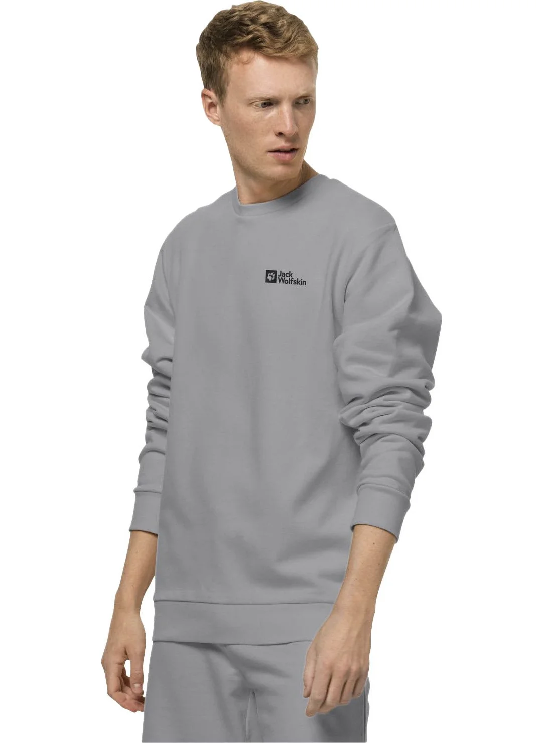 جاك ولفسكن Essential Crewneck Men's Sweatshirt