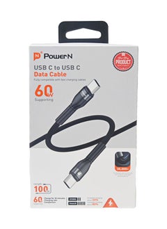 POWER N PowerN Cable - Type C to Type C 60W - Cut Resistant Fabric  - Image 3