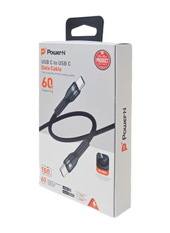 POWER N PowerN Cable - Type C to Type C 60W - Cut Resistant Fabric  - Image 1