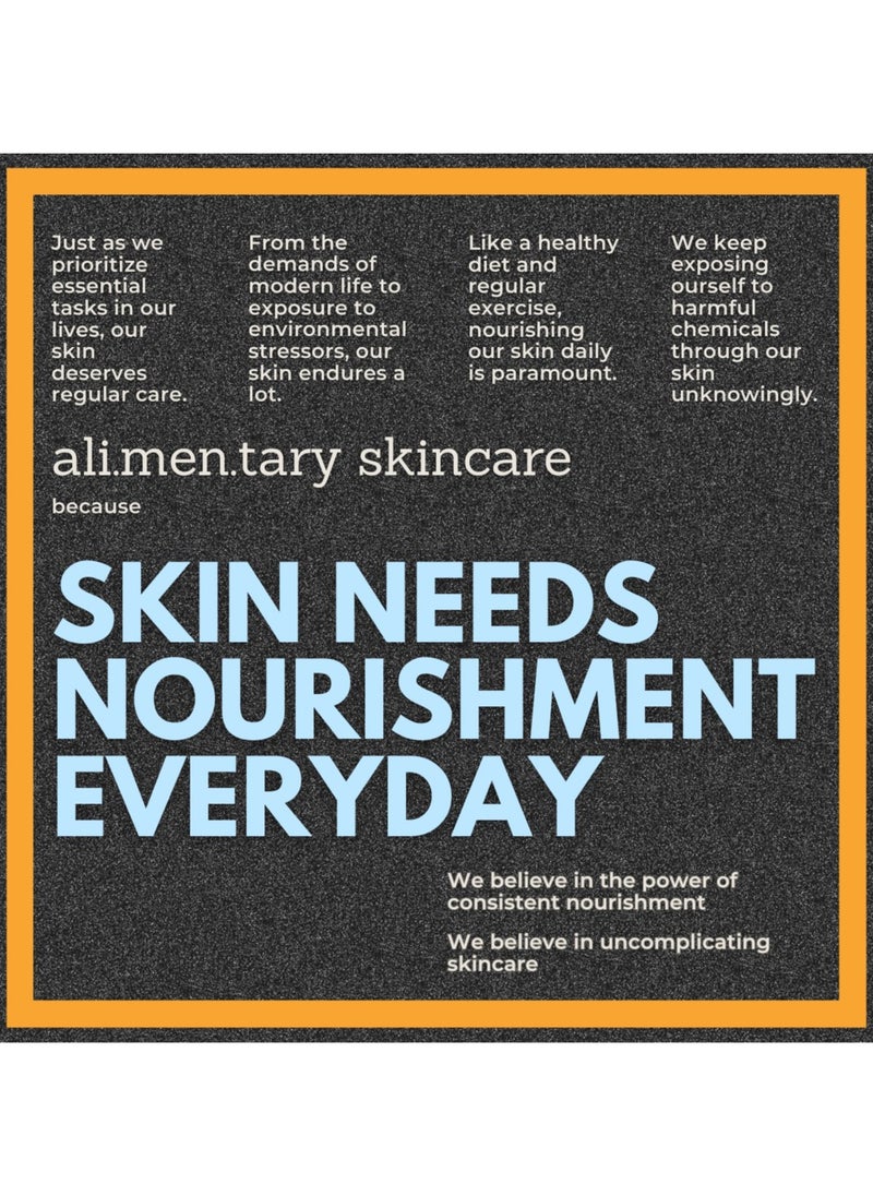 alimentary - Alimentary's Awesome Everyday Body Wash for Women - Nourishing, Invigorating Natural Formula |Hydrating Shower Gel with Moisturizing Jojoba Esters| Actv In - Guava, Pomegranate, Sunflower Oil | 240 ML - Image 1