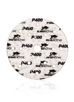 RHINOMOTIVE Ceramic Extreme Plus Sanding Disc 150MM Multi Hole Grit 400 50 Pcs  - Image 3