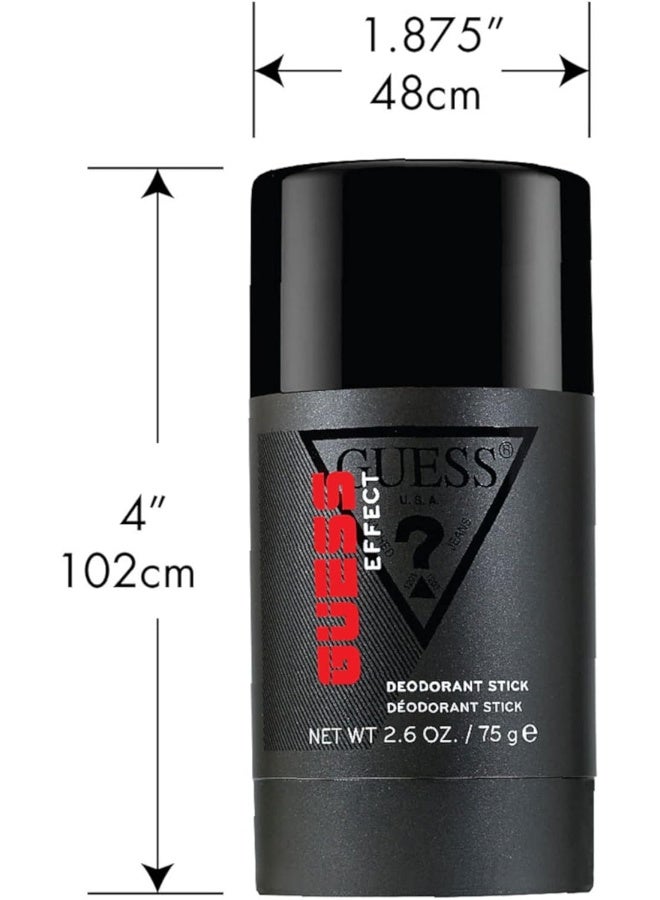 GUESS Effect Grooming Deodorant Stick for Men, 2.6 Oz - Image 3