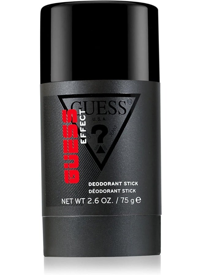 GUESS Effect Grooming Deodorant Stick for Men, 2.6 Oz - Image 1
