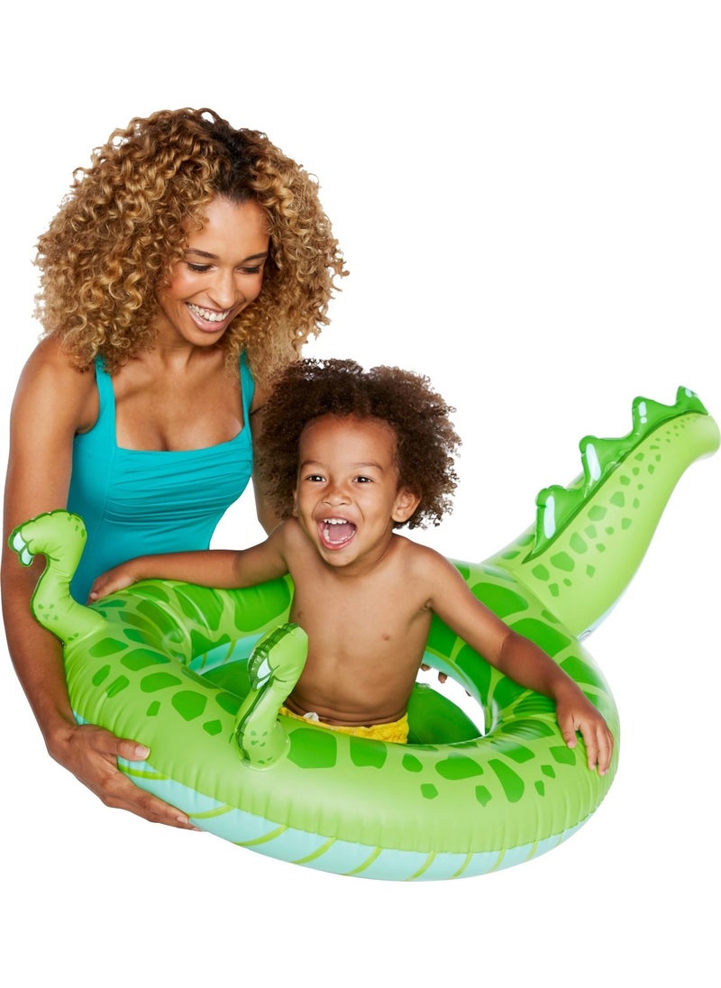 Big Mouth Dino Inflatable Kids Ring  - Image 1