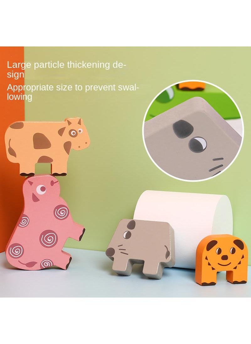 Y&D Children's Animal Balance Large Grain Wooden Toys  - Image 5