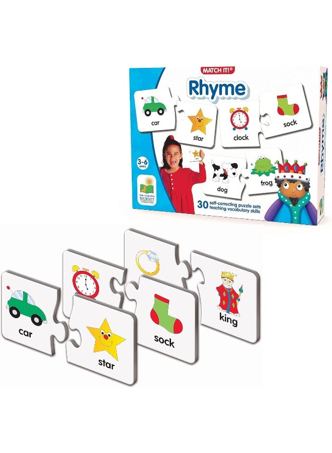 The Learning Journey: Match It! - Rhyme Rhyming Puzzle Game For Kids Ages 3-5 - Image 4