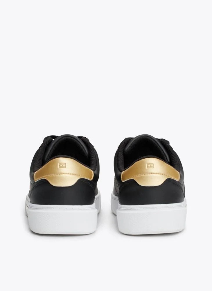 تومي هيلفيغر Lace Up Low Top Sneakers
