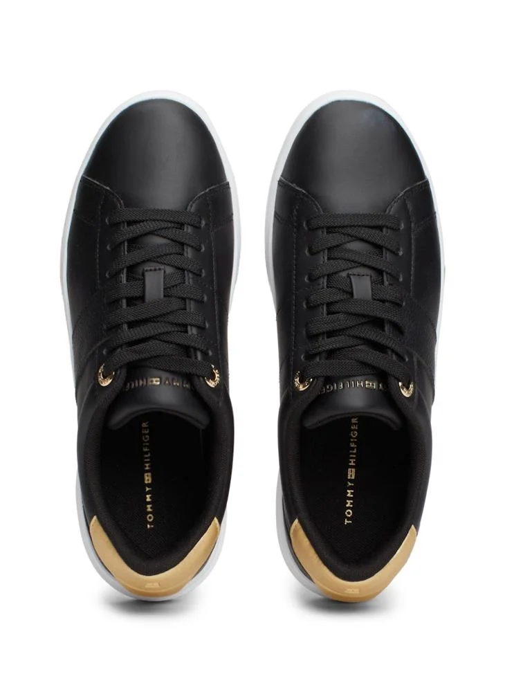تومي هيلفيغر Lace Up Low Top Sneakers