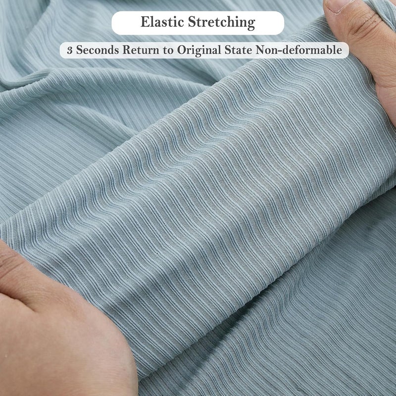 Viviland Jersey Swaddle Blanket, Ultra Soft Stretchy Receiving Blanket, Newborn Swaddle Wrap for Boys & Girls, 40 x 30 inches, 2 Pcs - Image 2