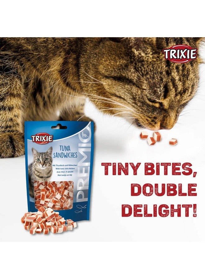 Trixie Cat Treat Combo Of Premio Tuna Sandwiches And Premio Chicken Mini Sticks, Nutrient Rich Treats For Cats, Suitable For All Breeds - (Pack Of 2) - Image 5