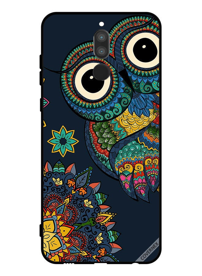 Covernex Protective Case Cover For Huawei Mate 10 Lite Floral Owl - Image 1
