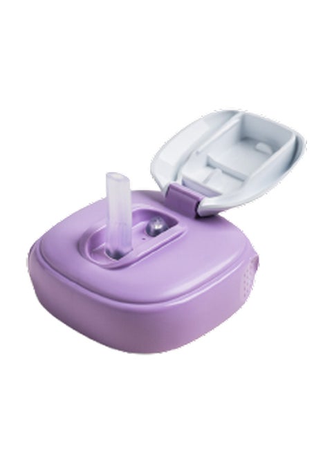 Leak-Proof Safety Straw Spout V3 Press To Close And Twist To-Open Easy Sip Purple