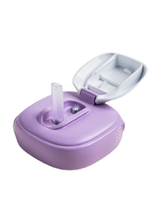 hegen Leak-Proof Safety Straw Spout V3 Press To Close And Twist To-Open Easy Sip Purple  - Image 1