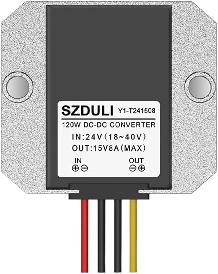 24V to 15V 8A DC DC Step Down Converter Regulator Power Module 18 40V to 15V Automotive - Image 1