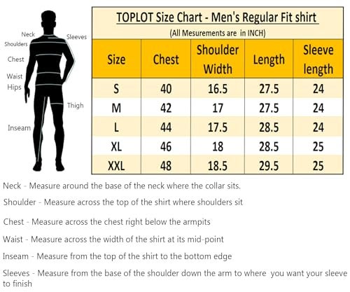 TOPLOT Men's Kurta Shirt |Premium Linen Printed | Stylish Ethnic Wear | Comfortable Fit Design | Clean Look Structure | Versatile Styling | Casual, Festive, Party (5265_M_Chiku) - Image 3