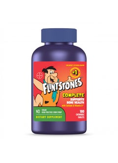 Flintstones Chewable Kids Vitamins, Complete Multivitamin for Kids and Toddlers with Iron, Calcium, Vitamin C, Vitamin D & more, 180 count (Packaging May Vary)