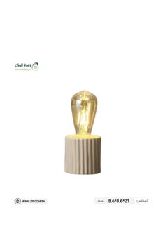 Zahrat Al Raiyan ceramic tabletop led light 