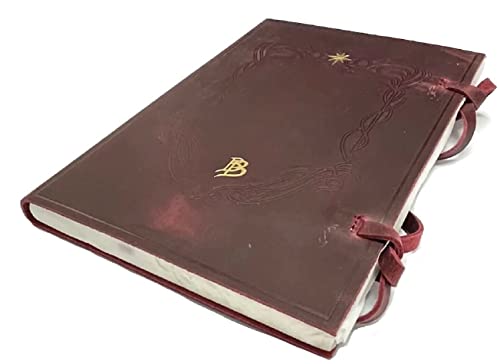 costumebase BILBO Red Leather Book Westmarch Replica Bards Tale Story In Hobbiton Memoir - Image 1