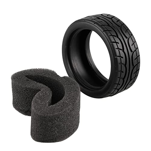 Shaluoman Soft Rubber Tires Tyre for RC 1:10 On Road Car Pack of 4 - Image 3