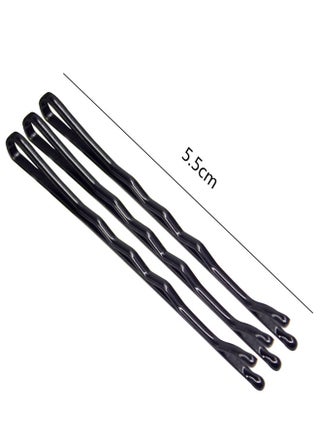 200 pcs Hair Bobby Pins, Black Hair Pins with Cute Box, Great for All Hair Types Girls Women Hair Accessories - view 2