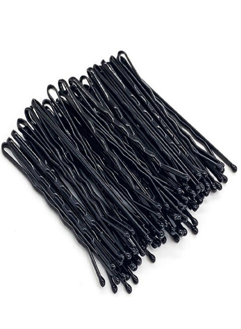 200 pcs Hair Bobby Pins, Black Hair Pins with Cute Box, Great for All Hair Types Girls Women Hair Accessories