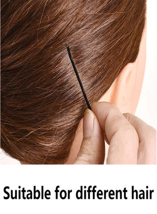 200 pcs Hair Bobby Pins, Black Hair Pins with Cute Box, Great for All Hair Types Girls Women Hair Accessories - view 5