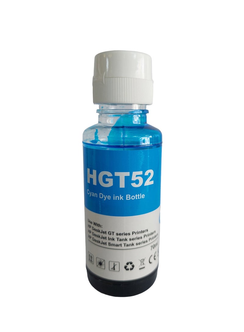 general Compatible HGT53 & HGT52 Refill Dye Ink Set (4 Colors) Replacement for Printers Smart Tank GT 5810, GT 5820, 110, 115, 310, 315 Inkjet Printers (Black, Cyan, Magenta, Yellow) - Image 4