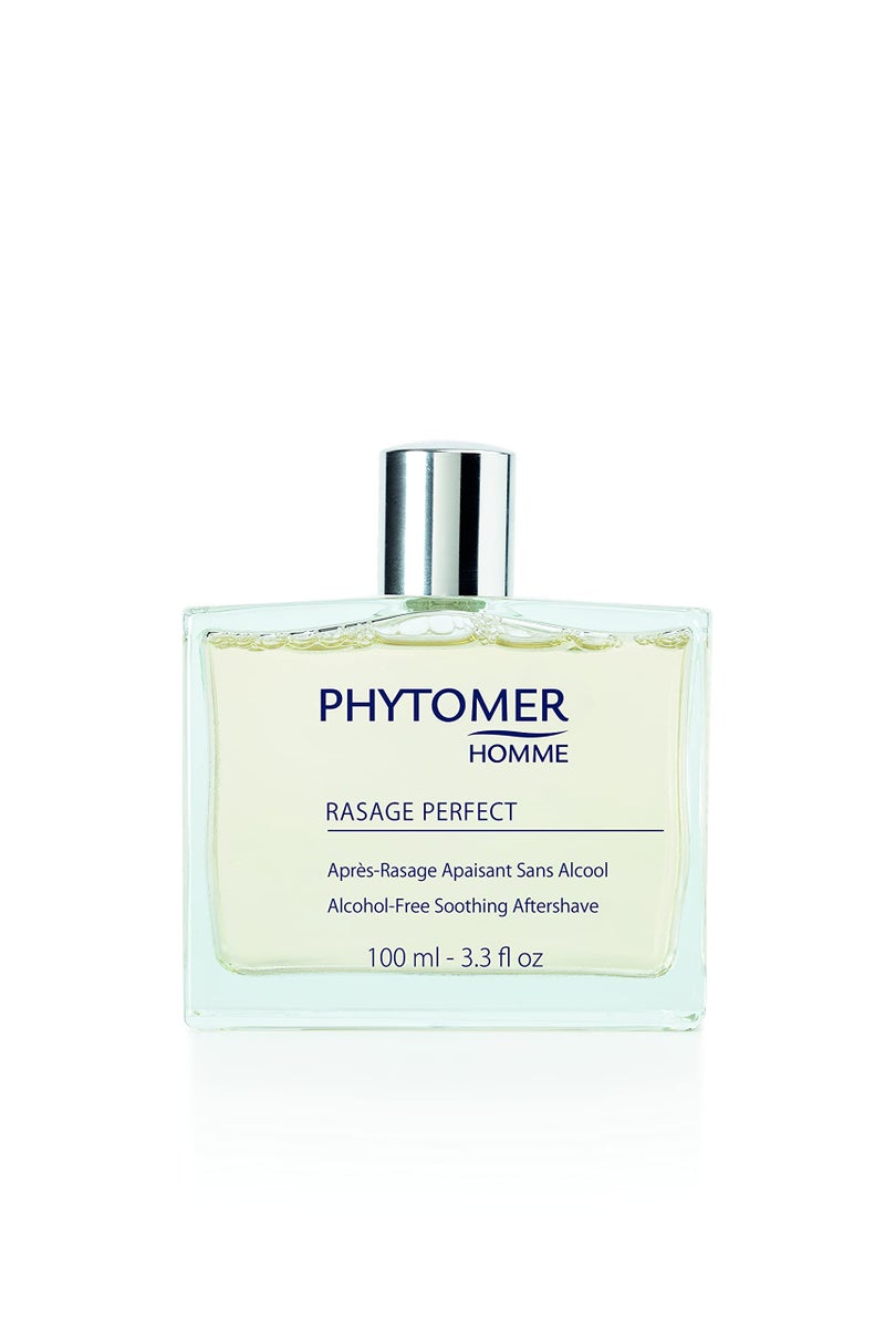 PHYTOMER Rasage Perfect Soothing Aftershave Lotion for Men AlcoholFree Skin Moisturizer for Face Neck Soothing Refreshing Calming Aftershave Reduces Redness Skin Irritation 100 ml