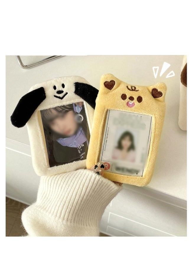 Generic 4-Pack Plush Photocard Holder with Key Ring and Lobster Clasp, Soft Kpop Photocard Sleeves and Protectors for Kpop Fans, Ideal for Collecting and Displaying Your Favorite Cards. - Image 5