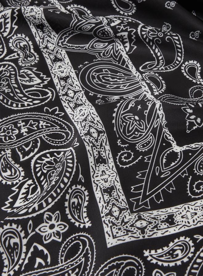 Styli Styli Paisley Print Square Neck Scarf  - Image 2