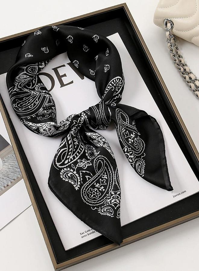 Styli Styli Paisley Print Square Neck Scarf  - Image 3