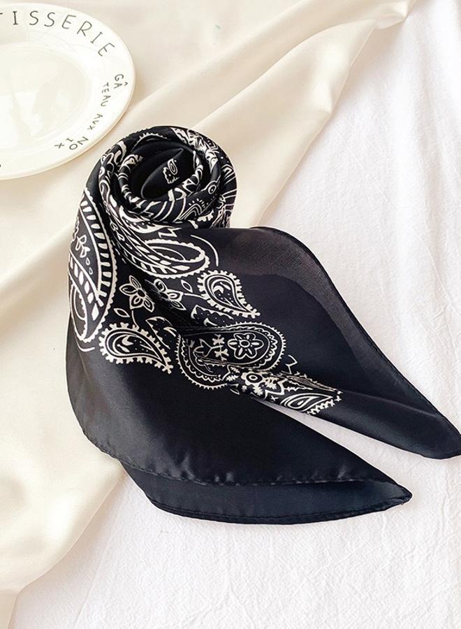Styli Styli Paisley Print Square Neck Scarf  - Image 4