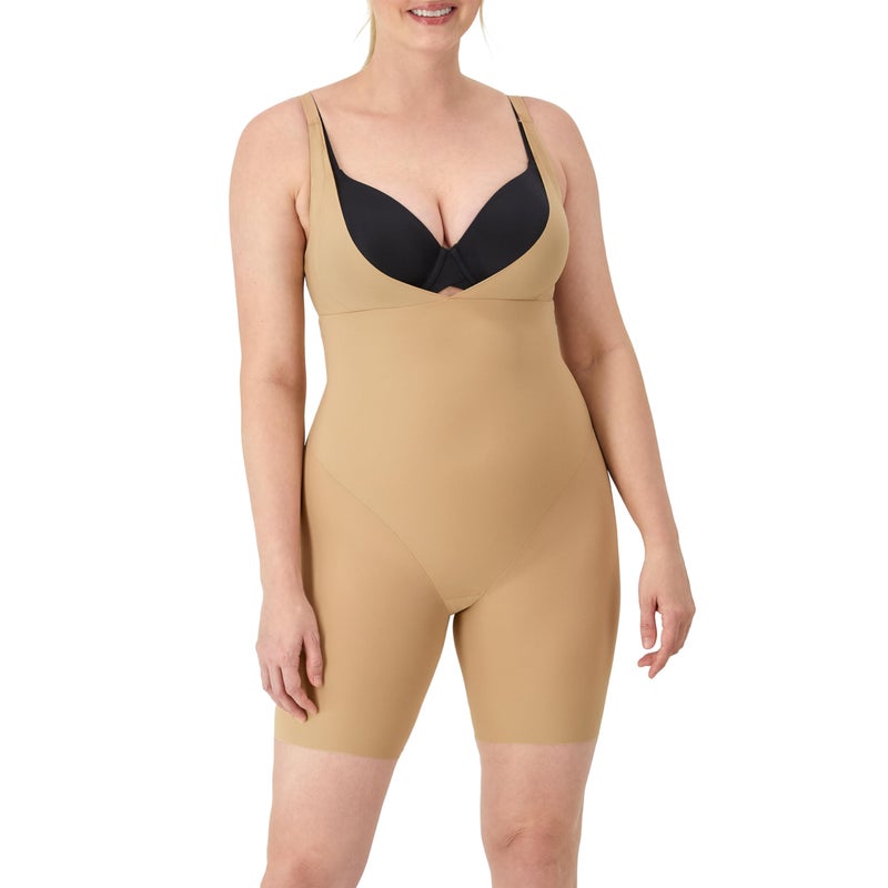 Maidenform womens Your Own Bra Singlet Fajas Fl2556 shapewear bodysuits, Body Beige, Small US - Image 1