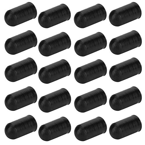 Liyafy Drumstick Silent Practice Tips Drum Stick Mallet Protectors Covers Drum Set Accessories Pack of 20 - Image 5