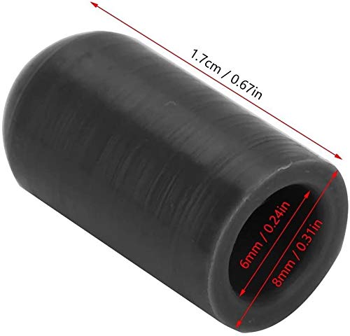 Liyafy Drumstick Silent Practice Tips Drum Stick Mallet Protectors Covers Drum Set Accessories Pack of 20 - Image 3