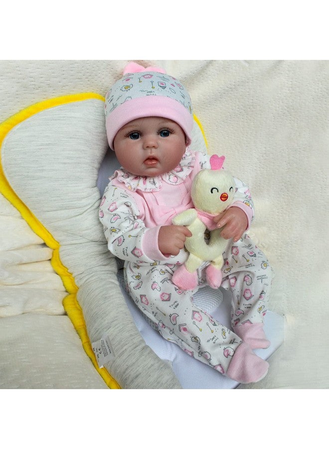 Kaydora Reborn Baby Dolls - 16 Inch Realistic Newborn Girl, Lifelike Handmade Silicone Baby with Soft Weighted Body Like Real Baby, Kids Gift Box for 3+ Year Old - Image 2