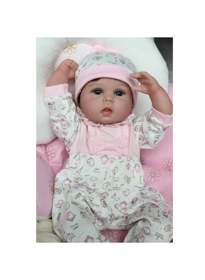Kaydora Reborn Baby Dolls - 16 Inch Realistic Newborn Girl, Lifelike Handmade Silicone Baby with Soft Weighted Body Like Real Baby, Kids Gift Box for 3+ Year Old - Image 3