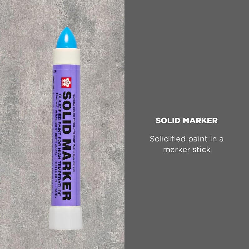 SAKURA SOLID MARKER , The Original Solidified Paint Marker, Blue (46582) - Image 2
