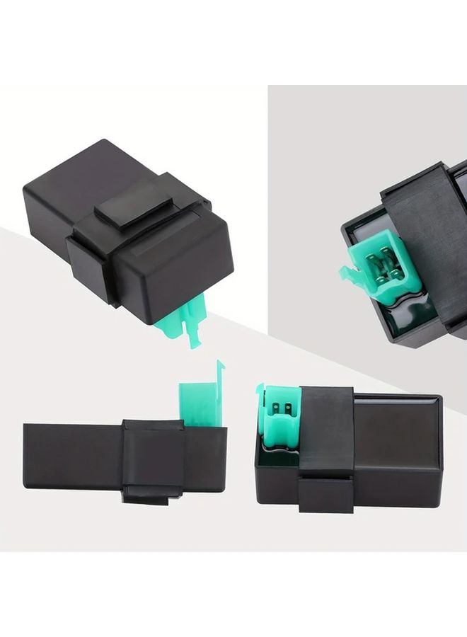 4Pin DC CDI Ignition Box For 50cc To 125cc ATV Dirt Bike Go Kart Black Green High Temperature Resin - Image 3