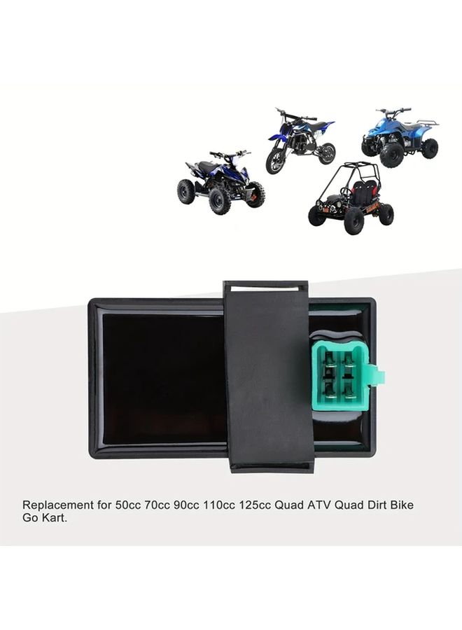 4Pin DC CDI Ignition Box For 50cc To 125cc ATV Dirt Bike Go Kart Black Green High Temperature Resin - Image 5