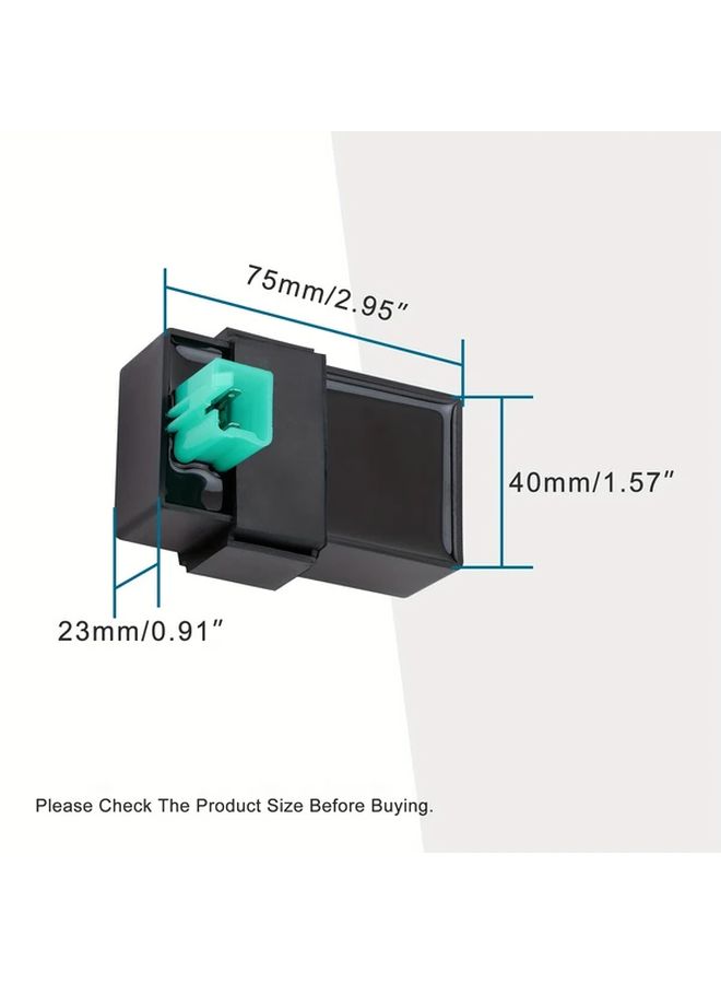 4Pin DC CDI Ignition Box For 50cc To 125cc ATV Dirt Bike Go Kart Black Green High Temperature Resin - Image 2