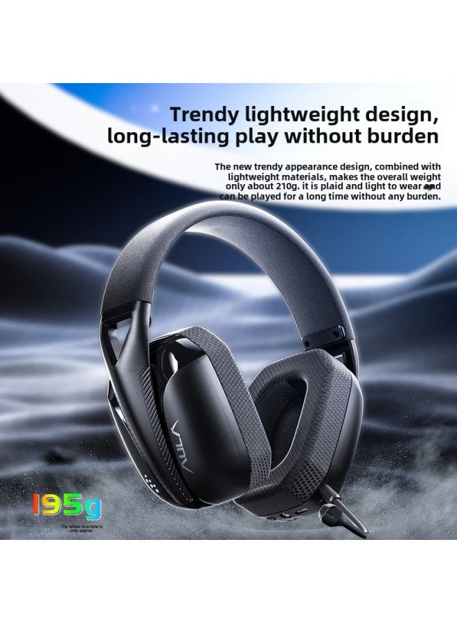 Tarantula S8 Headset Three-mode Bluetooth Wireless 2.4G E-sports Game Desktop Computer Notebook With Headset-Color:S8  Three-mode Lightweight Headphones