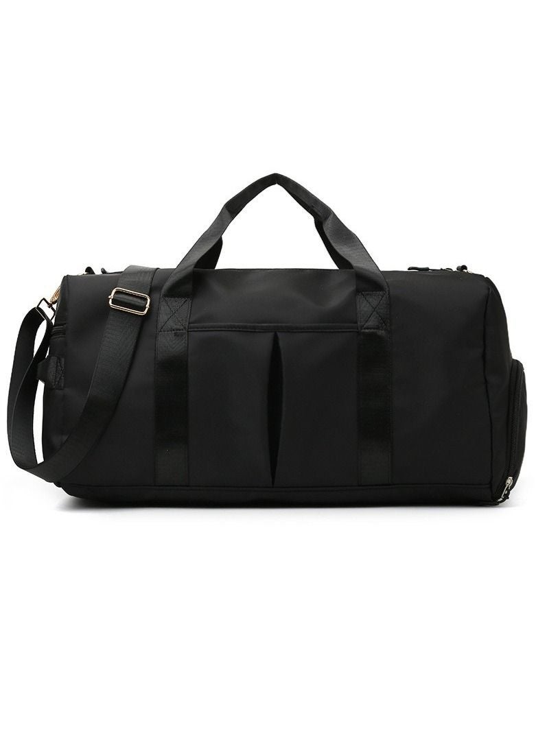 Arabest حقيبة رياضية مع قسم للأحذية حقيبة رياضية مع جيب مقاوم للماء للمناشف الرطبة، حقيبة سفر للرجال والنساء - Image 2