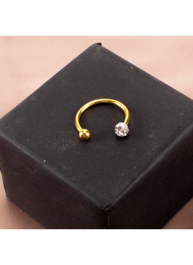 Generic Zirconic Golden Stainless Steel Piercing  - Image 3