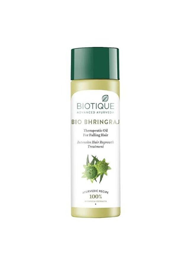 Biotique Bio Bhringraj Therapeutic Oil For Falling Hair Intensive Hair Regrowth Treatment - Image 4